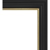 Black with gold