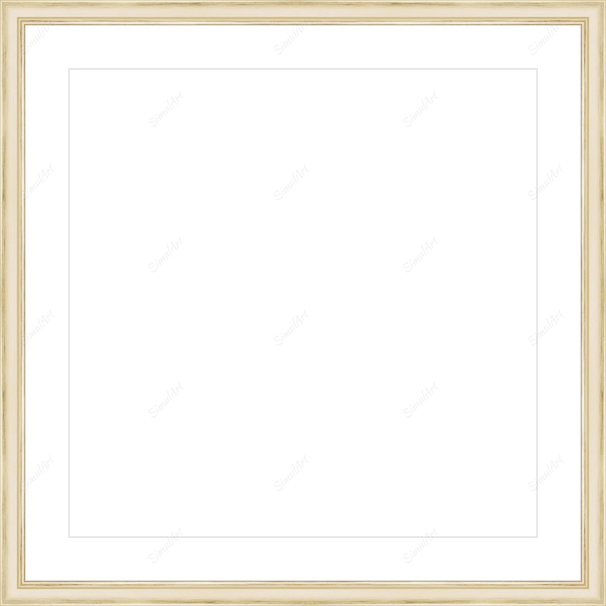Empty frame for paper item