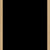 3/4" x 1 1/8"h Latte square (1" rabbet)