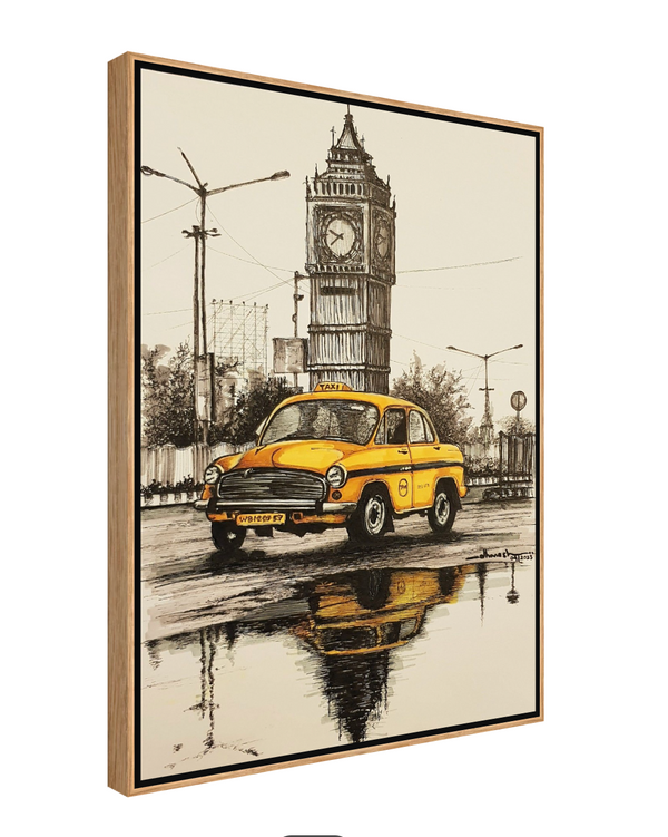 Canvas Wrap With Floater Frame