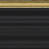 Black with gold