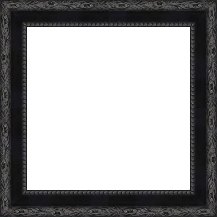 Black Frame with engraved edges